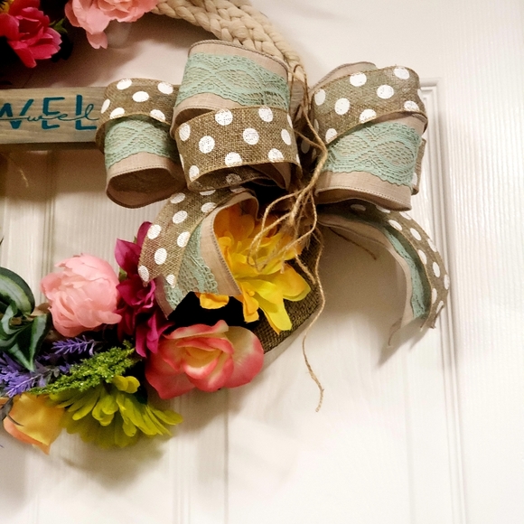 Spring Wreath For Front Door - Picture 13 of 13